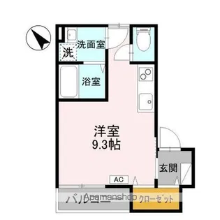 ハウス フロイデ【1階】の間取り
