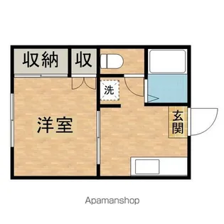 泉ハイツ【1階】の間取り