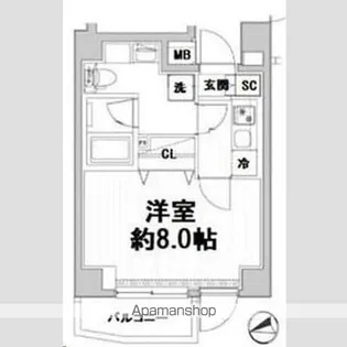 MASTERMIND JUBAN【3階】の間取り