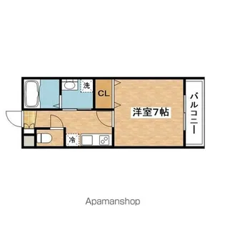 フローラコート【2階】の間取り