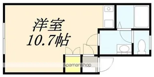メゾンドフラッシュ五稜郭【3階】の間取り
