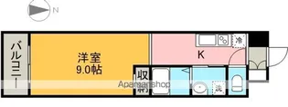 エクセルシオール栄【7階】の間取り