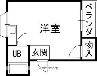 レオハイム星ヶ丘【2階】の間取り