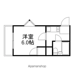 サンハイツ岡大Ⅰ【1階】の間取り