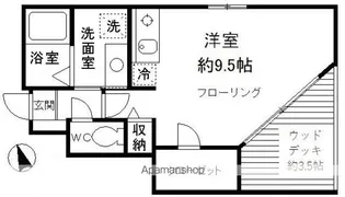 ピュアコート M【1階】の間取り