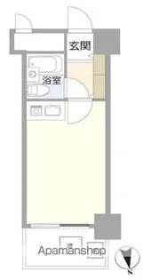 新宿御苑ダイカンプラザ【8階】の間取り