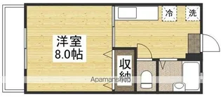 コスモス・インハイツ C【1階】の間取り