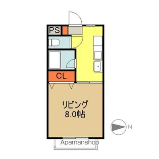 フォーブルのむらⅡ【201号室】の間取り