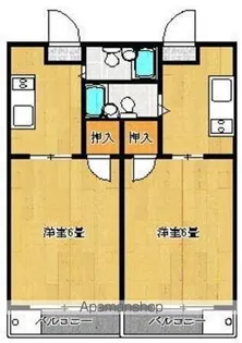 コート藤塚Ⅰ【502号室】の間取り