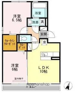 サンハイム須屋 A棟【2階】の間取り
