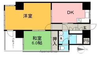 住友ハイツ【5階】の間取り
