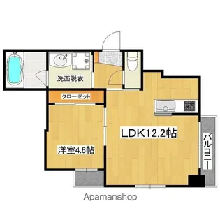 インサイドガーデン【8階】の間取り