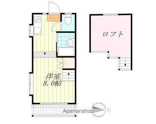 エルデ枝松【205号室】の間取り
