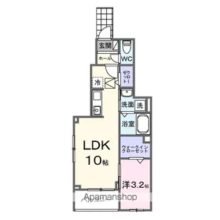 リシェール【1階】の間取り