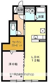 リエート・フジ【1階】の間取り