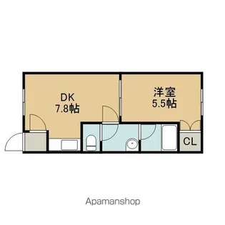 レガロ【203号室】の間取り