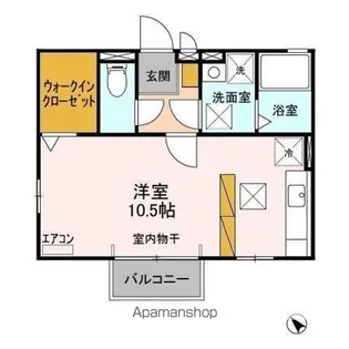 ヴィラセジュール【1階】の間取り