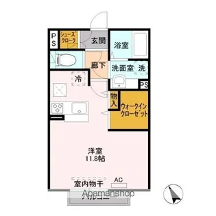 セントラル M【1階】の間取り