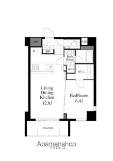 東京都世田谷区成城2丁目【マンション】の間取り