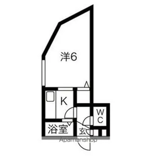 プラザイン福住A棟【3階】の間取り