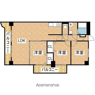 レジデンス御器所スクエア【11階】の間取り
