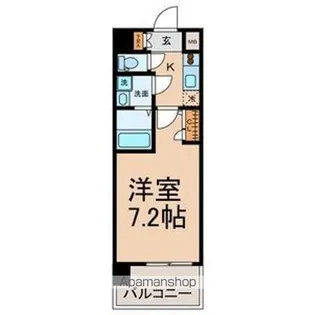 UURコート名古屋名駅【13階】の間取り