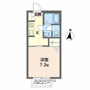 ディアス中塚 A棟【2階】の間取り