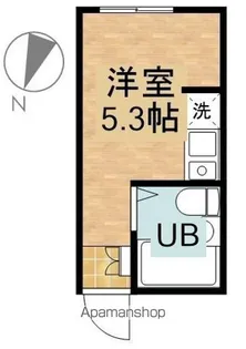 リヴ氷川台【702号室】の間取り