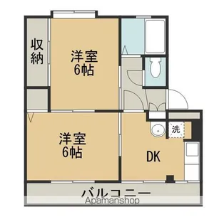 スイーティー葉山【4階】の間取り