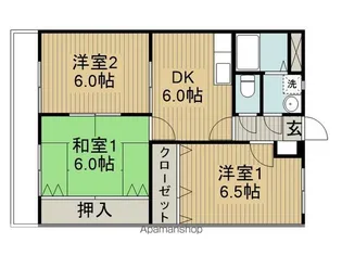 コンシェール天星【404号室】の間取り