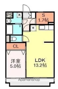 セントレアI【303号室】の間取り