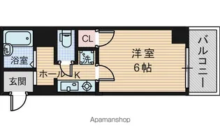 グランメール【301号室】の間取り