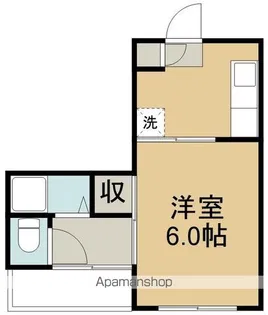 第二大澤コーポ【2階】の間取り