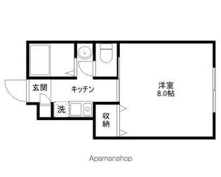 菅谷ハイツ【101号室】の間取り