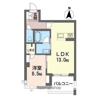 戸塚日和【205号室】の間取り