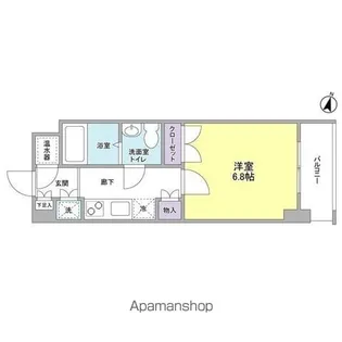 M’Sレジデンス【2階】の間取り