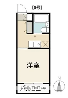 ラ・トゥール上吉田【306号室】の間取り