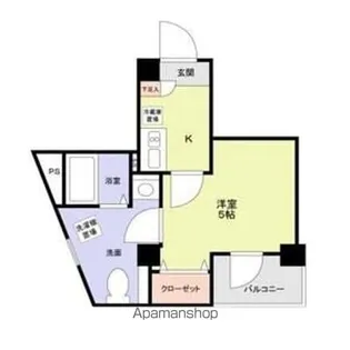 神奈川県横浜市南区睦町1丁目【マンション】の間取り