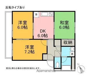白木コーポプラトー【101号室】の間取り
