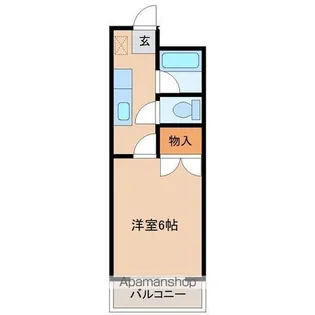 アルム大和町【403号室】の間取り