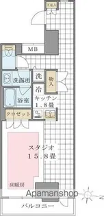 BRILLIA IST 東雲キャナルコート【2階】の間取り
