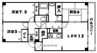FAMILIA朝日丘【1階】の間取り