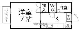 アーバンライフ黒松【202号室】の間取り
