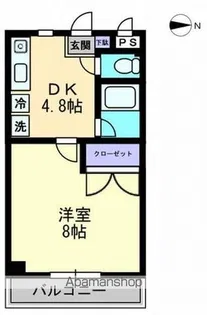 フォレスト林【306号室】の間取り