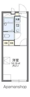 レオパレス糸田橋南【1階】の間取り