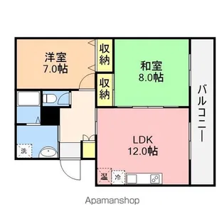 カサグランデ【203号室】の間取り