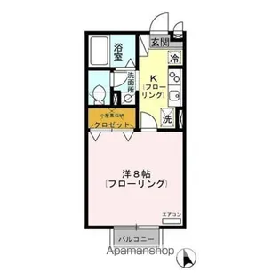 エクセレントタウン・村井 A【2階】の間取り