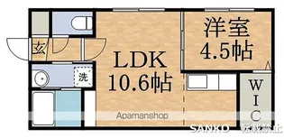 PRINCE HOMES N28(プリンスホームズエヌ28)【201号室号室】の間取り