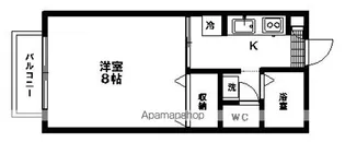 マイネブルグA【2階】の間取り