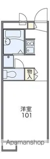 レオパレスヒルサイドテラス【2階】の間取り